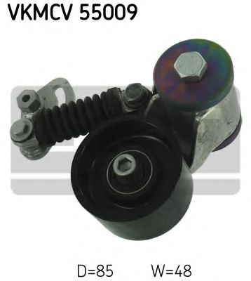 Натяжной ролик, поликлиновой  ремень SKF VKMCV 55009