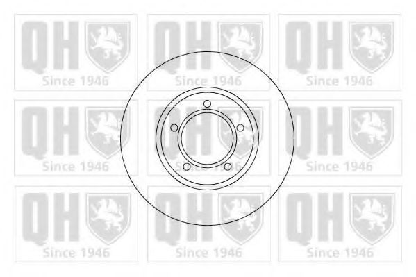 Тормозной диск QUINTON HAZELL BDC3136