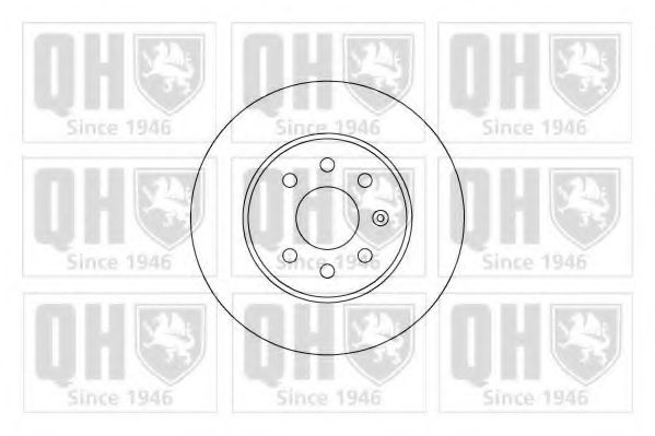 Тормозной диск QUINTON HAZELL BDC4767