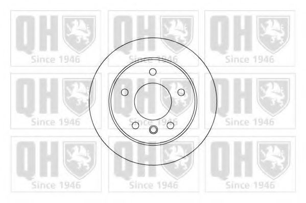 Тормозной диск QUINTON HAZELL BDC4914