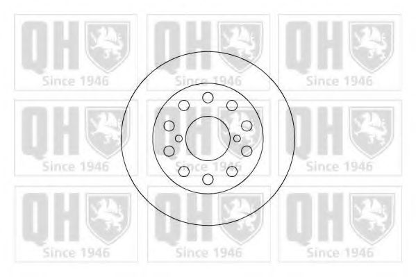 Тормозной диск QUINTON HAZELL BDC5077
