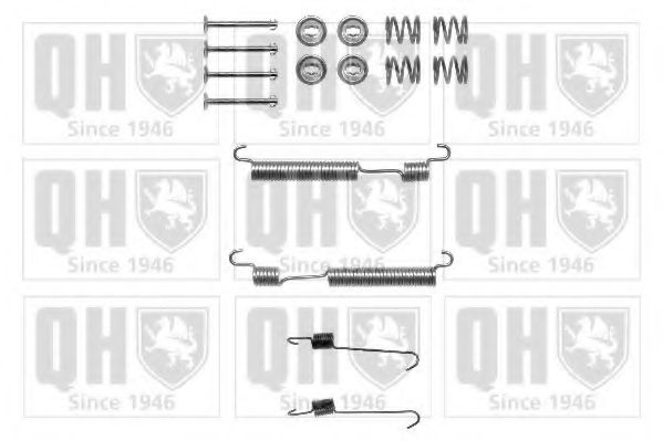 Комплектующие, тормозная колодка QUINTON HAZELL BFK457