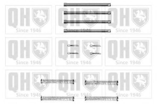 Комплектующие, колодки дискового тормоза A.P. LX0097