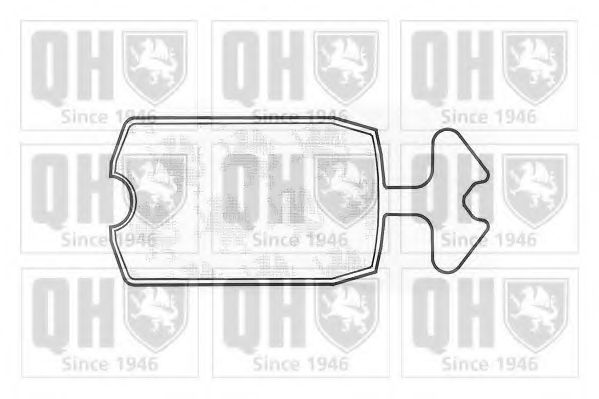 Комплект тормозных колодок, дисковый тормоз QUINTON HAZELL BP260