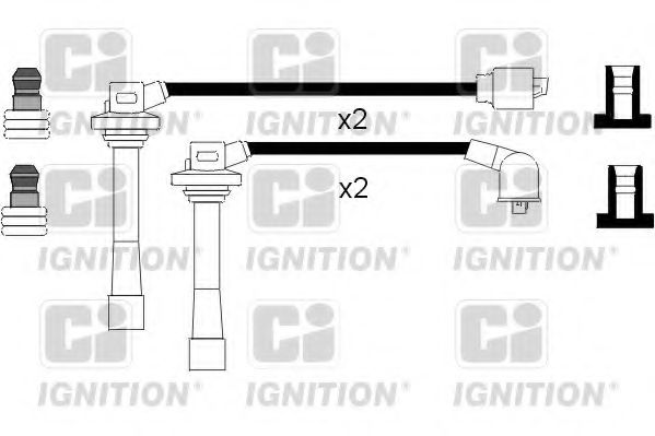 Комплект проводов зажигания QUINTON HAZELL XC653