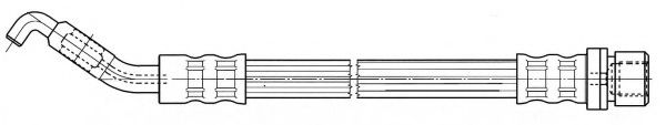Тормозной шланг FERODO FHY3136