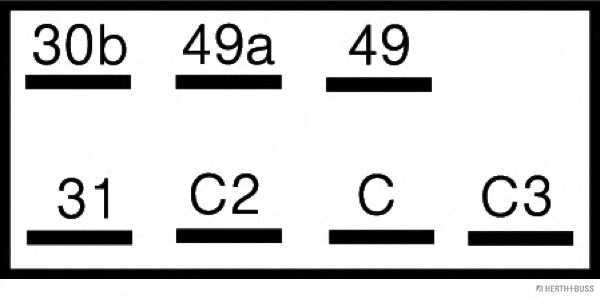 Прерыватель указателей поворота WEHRLE J. 31601