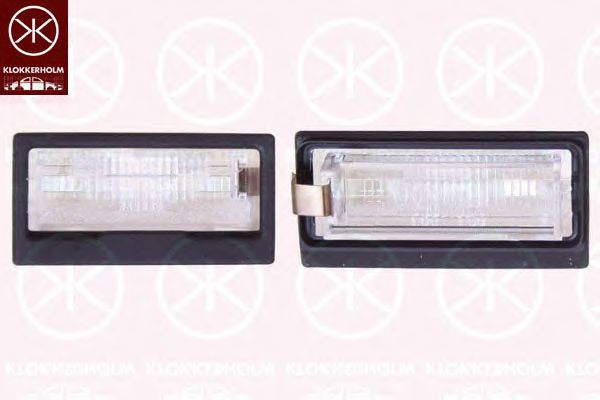 Фонарь освещения номерного знака KLOKKERHOLM 20320850A1