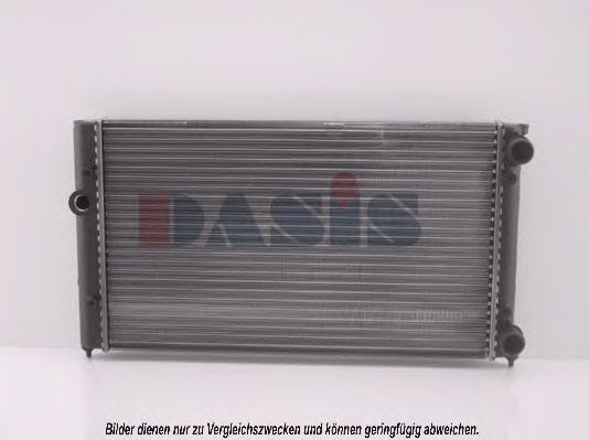 Радиатор, охлаждение двигателя AKS DASIS VW2099