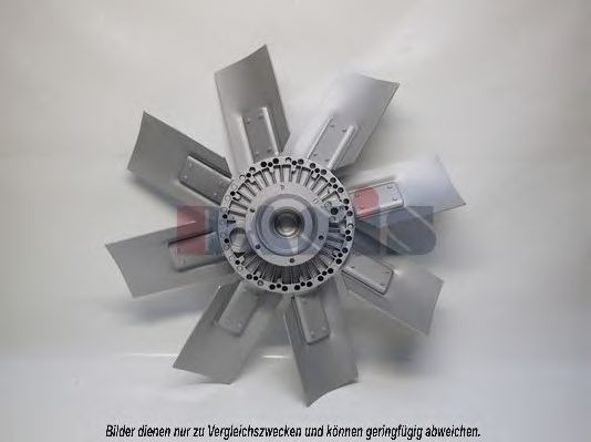 Вентилятор, охлаждение двигателя AKS DASIS 138140T