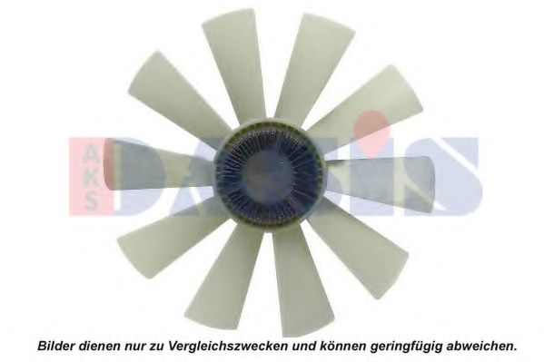 Вентилятор, охлаждение двигателя AKS DASIS 138260T
