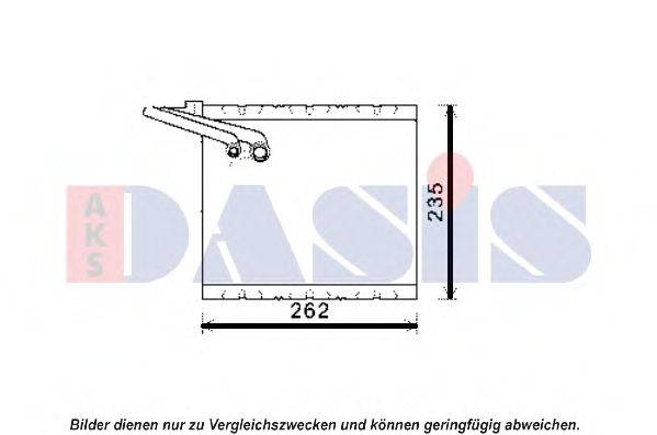 Испаритель, кондиционер AKS DASIS 820344N