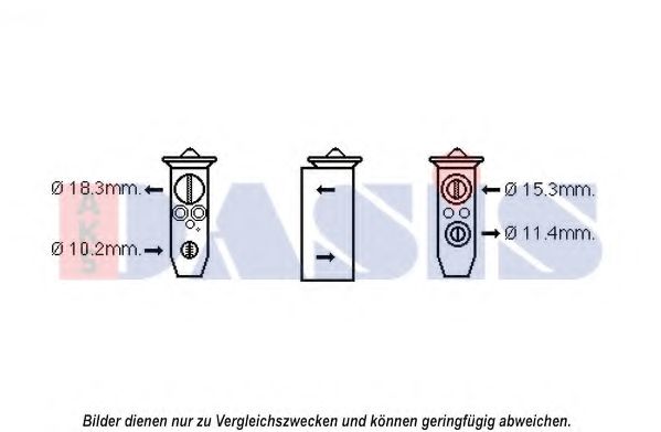 Расширительный клапан, кондиционер AKS DASIS 840193N