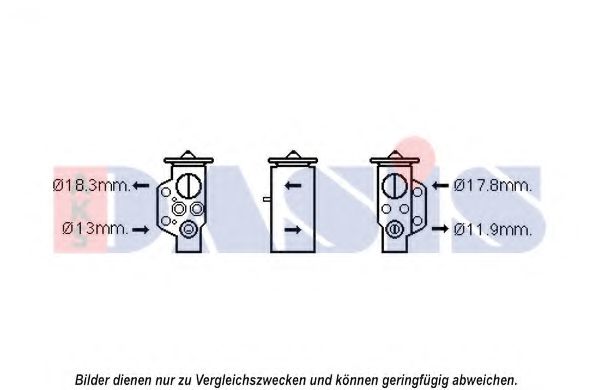 Расширительный клапан, кондиционер AKS DASIS 840216N