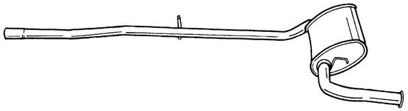Глушитель выхлопных газов конечный AKS DASIS SG22600