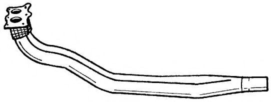 Труба выхлопного газа AKS DASIS SG60115