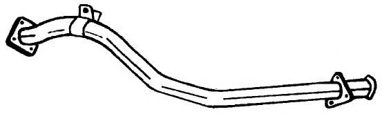 Труба выхлопного газа AKS DASIS SG53108