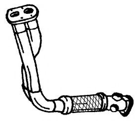 Труба выхлопного газа AKS DASIS SG13108