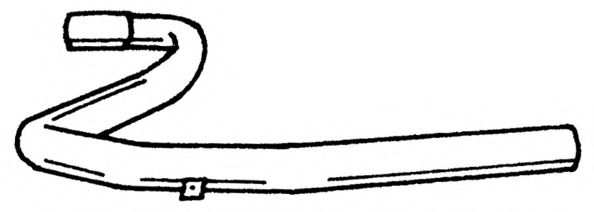 Труба выхлопного газа AKS DASIS SG12523