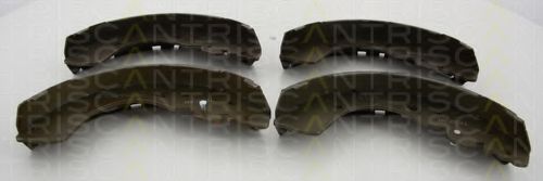 Комплект тормозных колодок, дисковый тормоз TRISCAN 8110 14012