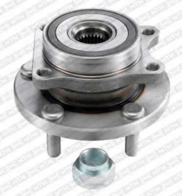 Комплект подшипника ступицы колеса SNR R181.21