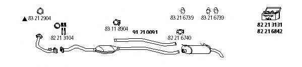 Система выпуска ОГ HJS Ci_41