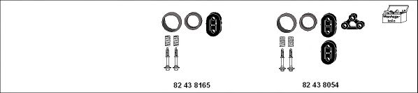 Система выпуска ОГ HJS MT-Hon50