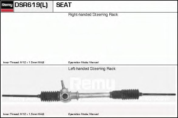 Рулевой механизм DELCO REMY DSR619