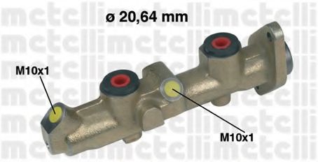 Главный тормозной цилиндр METELLI 05-0251