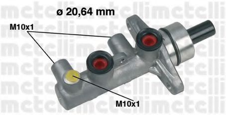 Главный тормозной цилиндр METELLI 05-0343