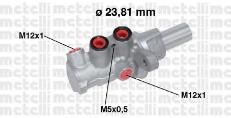 Главный тормозной цилиндр METELLI 05-0749