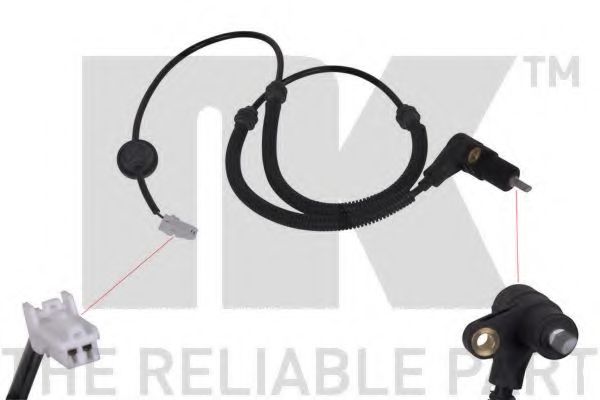 Датчик, частота вращения колеса NK 293526