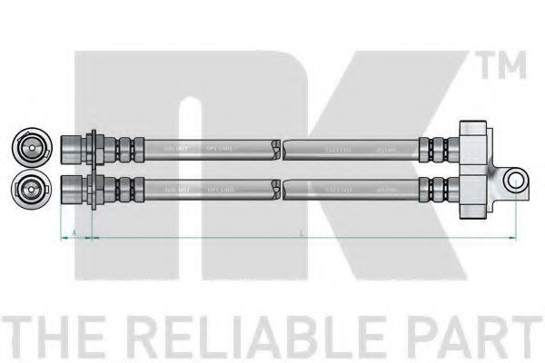 Тормозной шланг NK 852585