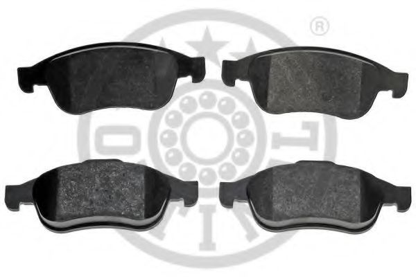Комплект тормозных колодок, дисковый тормоз OPTIMAL 12392