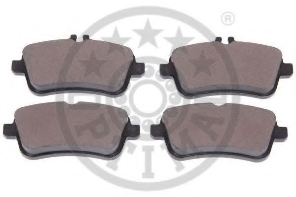 Комплект тормозных колодок, дисковый тормоз OPTIMAL 12626