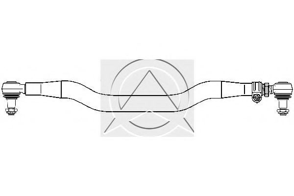 Поперечная рулевая тяга SIDEM 44138