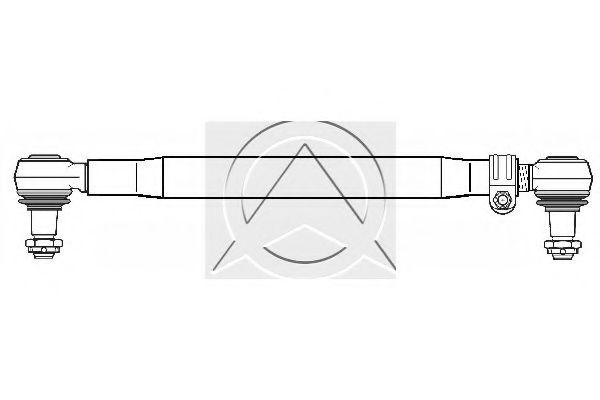 Продольная рулевая тяга SIDEM 44239