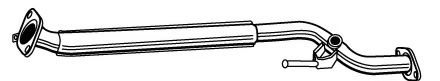Труба выхлопного газа FONOS 07708