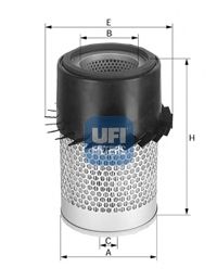 Воздушный фильтр UFI 27.301.00