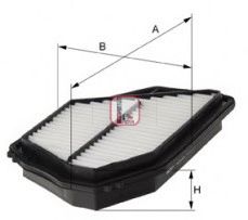 Воздушный фильтр SOFIMA S 3236 A