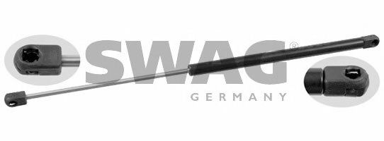 Газовая пружина, крышка багажник SWAG 50 51 0029