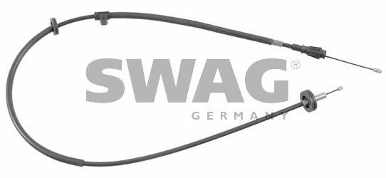 Трос, стояночная тормозная система SWAG 55 92 2644