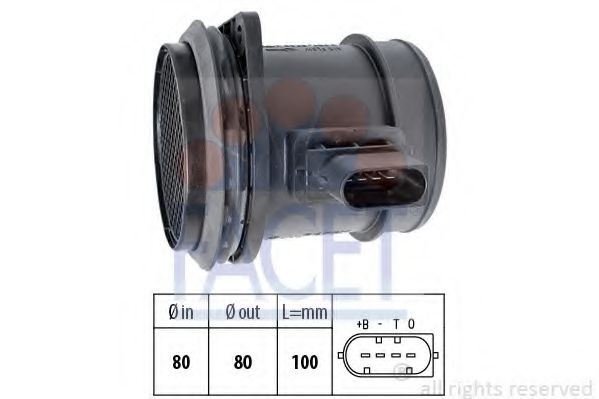 Расходомер воздуха FACET 101500