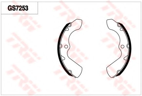 Комплект тормозных колодок TRW GS7253