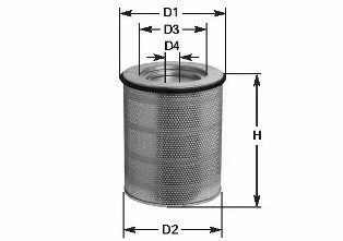 Воздушный фильтр CLEAN FILTERS MA 578