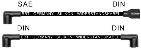 Комплект проводов зажигания BBT ZK1333