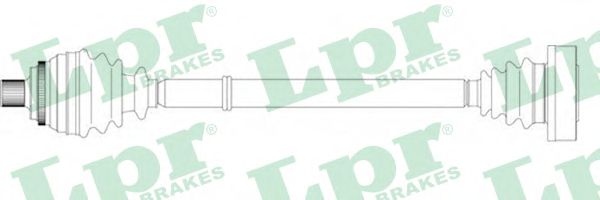 Приводной вал LÖBRO 301267