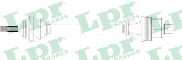 Приводной вал LPR DS39050