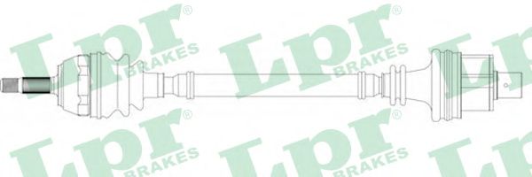 Приводной вал LPR DS39072