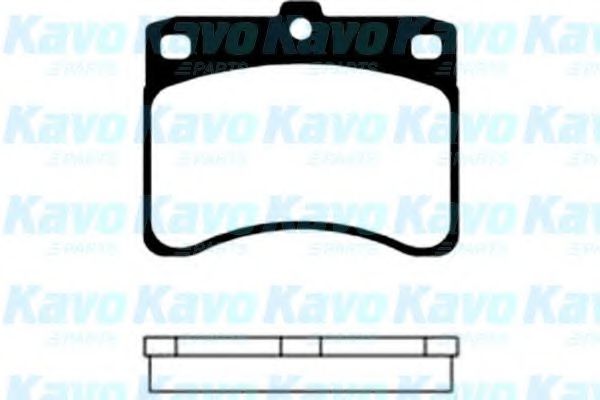 Комплект тормозных колодок, дисковый тормоз KAVO PARTS BP-1504